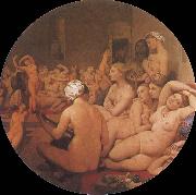 Jean-Auguste Dominique Ingres The Turkish Bath oil on canvas